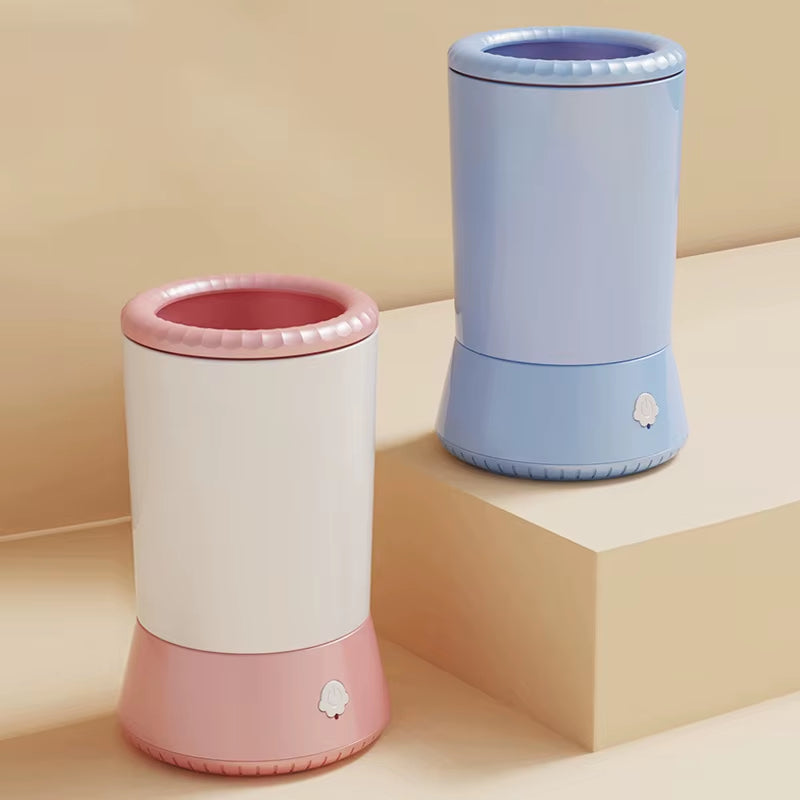 Automatic Electric Dog Paw Cleaner and Massager - Portable USB Rechargeable Pet Paw Washing Device