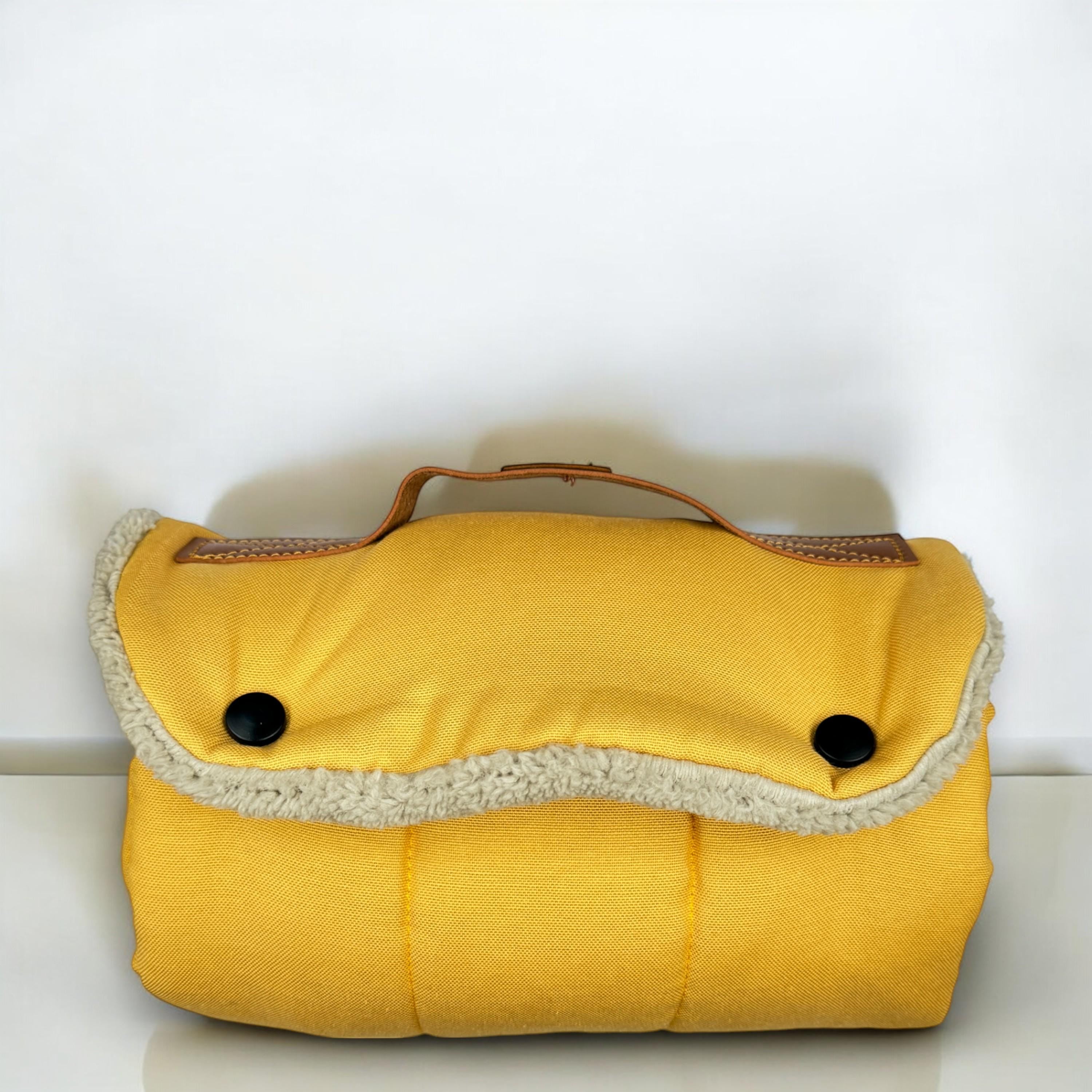 Roll up Travel Dog Mat: Handmade Cotton, Stain & Water-Resistant